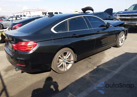 2017 BMW 440I Gran Coupe из США, поврежденный, VIN WBA4E3C51HG187101